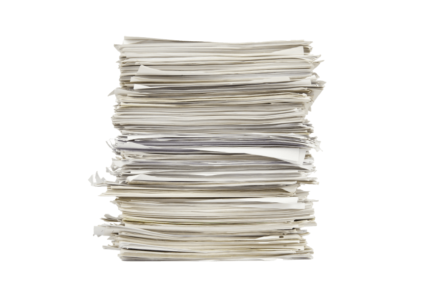Stack of papers